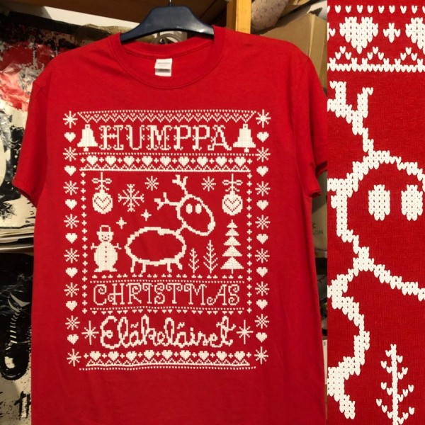 Eläkeläiset - Humppa Christmas T-Shirt Size L