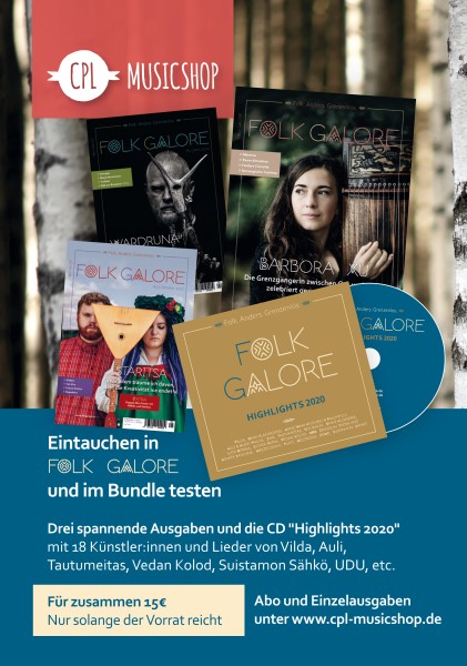 Folk Galore Paket - 3 Hefte und 1 CD