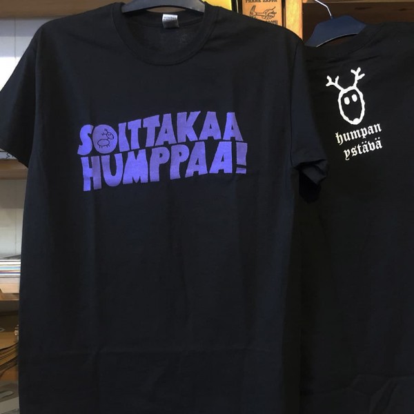 Eläkeläiset - Soittakaa humppa T-Shirt Size M purple edition